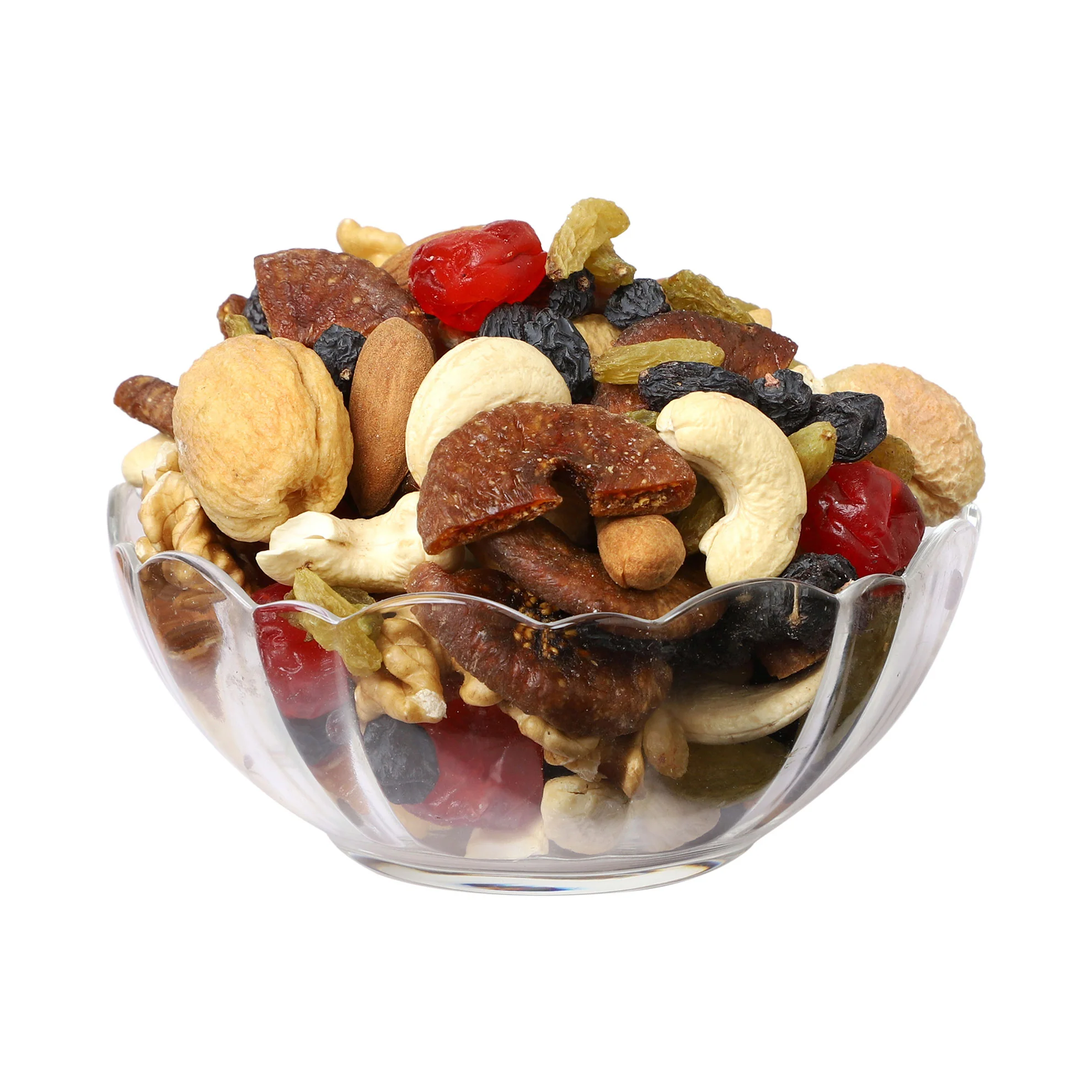 PREMIUM HEALTHY NUTS MIX |8-IN-1 DRY FRUITS| (AKHROT GIRI / KHUBANI / ANJEER / KAJU / MAMRA ALMOND / CHERRY / BLACK RAISIN / GREEN RAISIN ) - Image 5